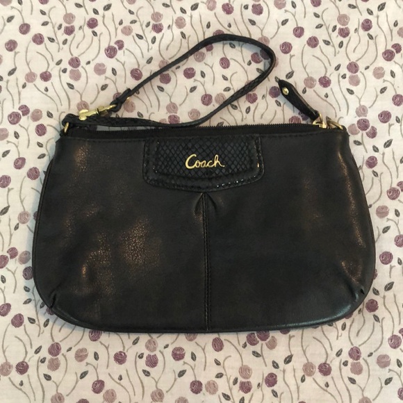 Coach Handbags - Black Coach wristlet